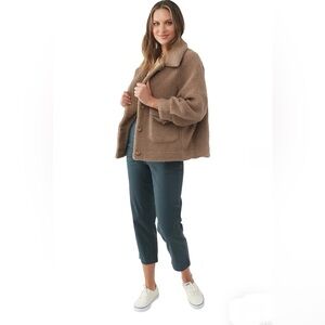 Woman’s O'Neill Makenna Solid Teddy Bear Jacket O’Neil Size Small